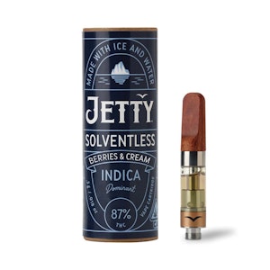 Jetty Extracts - *Promo Only* .5g Berries & Cream Solventless (510 Thread) - Jetty Extracts