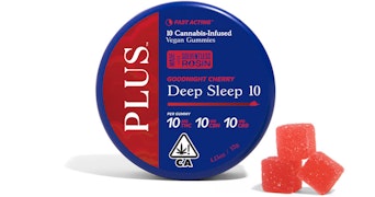 Plus - Goodnight Cherry 1:1:1 Sleep Solventless Rosin Gummies - 900mg