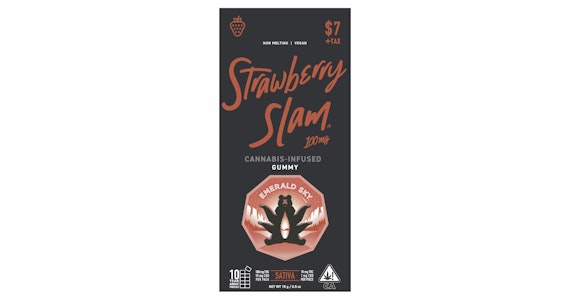 Emerald Sky - Emerald Sky - Strawberry Slam 10:1 THC:CBD Gummy - 110mg