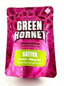 Green Hornet Gummies - Watermelon - Sativa - 100mg (10 x 10mg)