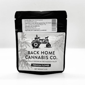 Back Home Cannabis Company - Back Home Cannabis Company - Gorilla Glue - 3.5g