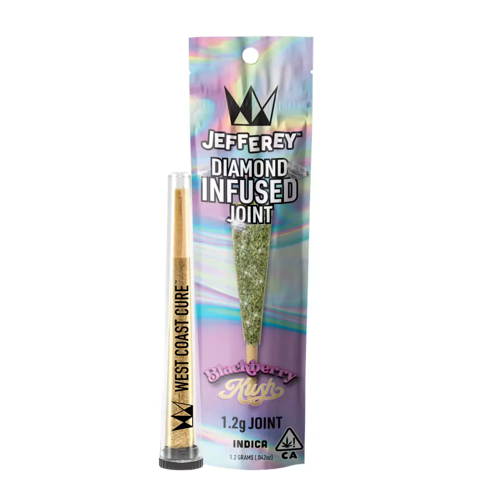 West Coast Cure - West Coast Cure | Blackberry Kush 1.2g (Indica) - Jefferey Infused Joint Main Image