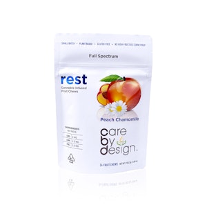 CARE BY DESIGN - CARE BY DESIGN - Edible - Rest - Peach Chamomile - Gummies - 60MG