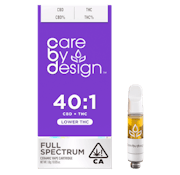 [Care By Design] CBD Cartridge - 1g - 40:1