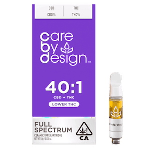 CARE BY DESIGN - [Care By Design] CBD Cartridge - 1g - 40:1