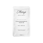 Indica Relax Transdermal Patch 20mg - Mary's Medicinals
