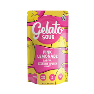 GELATO - Gelato - Sour Pink Lemonade - Gummies - 10pk -100mg