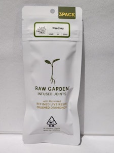 Raw Garden - Weed Nap Refined LR Diamonds Infused Pre-Roll 3-Pack 1.5g - Raw Garden