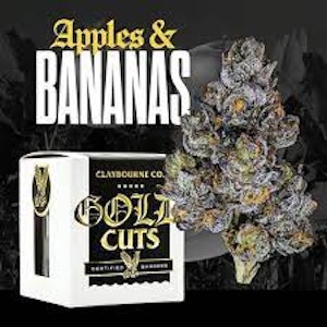Claybourne - Claybourne Co. Gold Cuts - Apples and Bananas - 3.5g