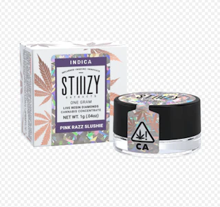 STIIIZY - Stiiizy - Pink Razz Slushie - 1g Live Resin Diamonds