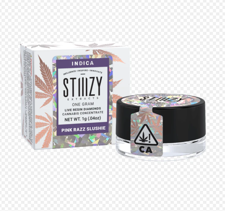 STIIIZY - Stiiizy - Pink Razz Slushie - 1g Live Resin Diamonds Main Image