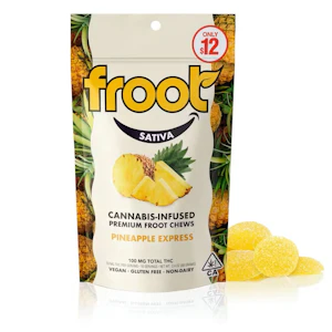 Froot - Froot - 100mg Gummies - Pineapple Express