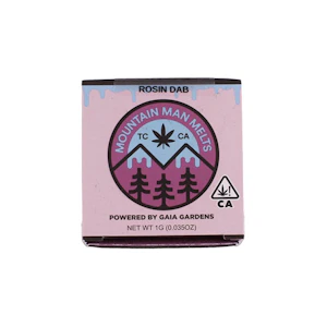 Mountain Man Melts - LIVE ROSIN - LEMON Z 1G - MOUNTAIN MAN MELTS