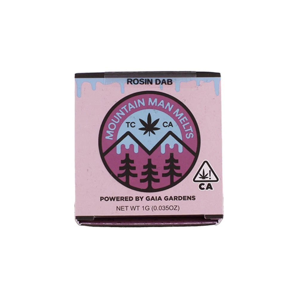 Mountain Man Melts - LIVE ROSIN - LEMON Z 1G - MOUNTAIN MAN MELTS Main Image