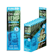 Zig Zag hemp wrap (blue dream)