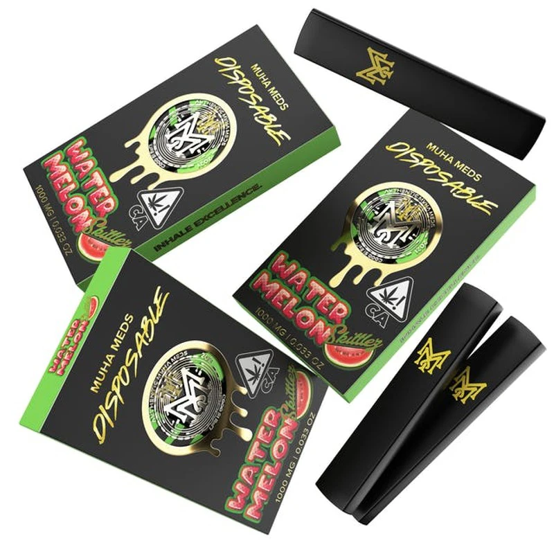 Muha Meds - Muha Meds - Watermelon Skittlez - 1g Disposable Vape Main Image