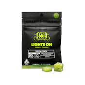 Heavy Hitters Gummies - Lights On Energy - Green Crack 2:1 THC/THCV