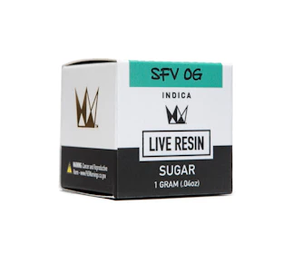 West Coast Cure - West Coast Cure - SFV OG - 1g Live Resin Sugar