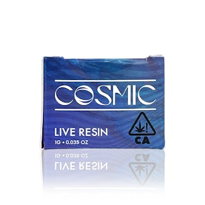Cosmic - COSMIC - Concentrate - Dirty Taxi - Live Resin Sauce - 1G