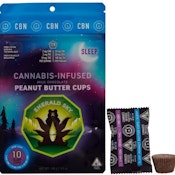 Emerald Sky | SLEEP Peanut Butter Cups | 10pk/10:2:2 - THC : 20mg CBD : 20mg CBN - 100mg