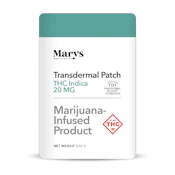 MARY'S MEDICINALS -  INDICA PATCH 20 MG