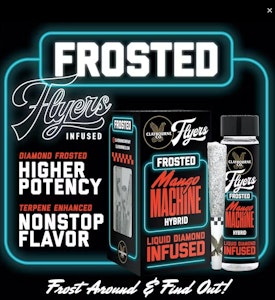 Claybourne - [Claybourne Co.] Frosted Infused Preroll 5 Pack - 2.5g - Mango Machine (H)