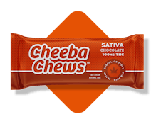 Cheeba Chew- Chocolate Sativa - 100mg