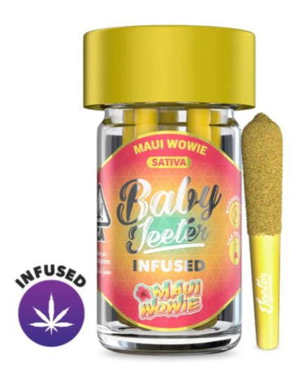 Jeeter - Baby Jeeter Maui Wowie Infused Preroll Pack (S) 2.5g Main Image