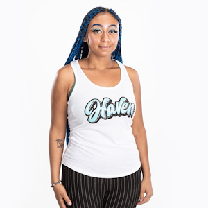 Haven - Haven - White Racerback Tank (S)