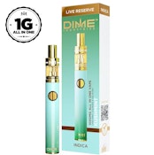 DIME INDUSTRIES: Kushmint Live Reserve 1g Disposable Vape (I)