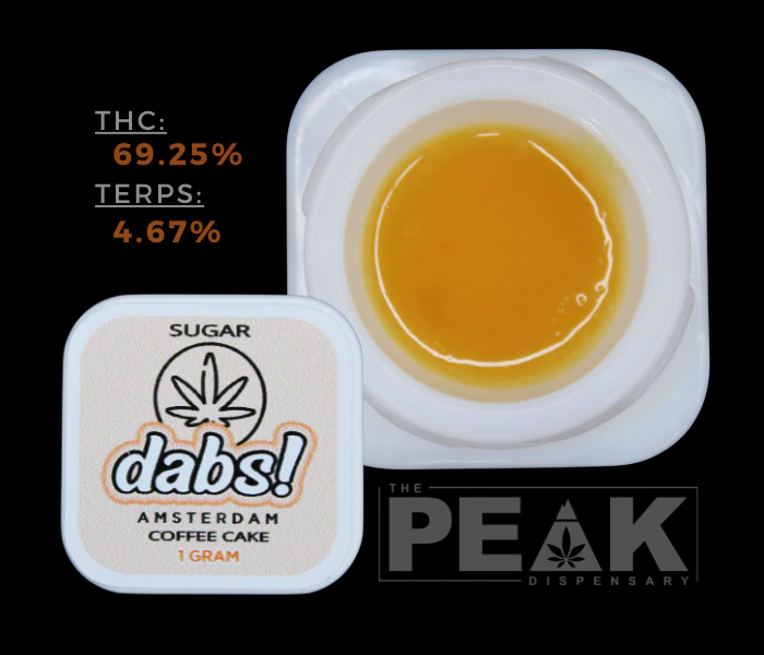 Amsterdam Extracts - AMSTERDAM EXTRACTS | 1G COFFEE CAKE SUGAR Main Image