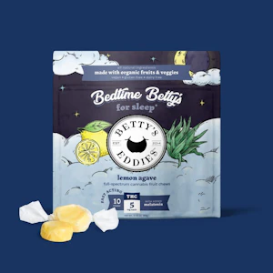 Betty's Eddies - Lemon Agave Bedtime Chew - 5mg Single - Betty's