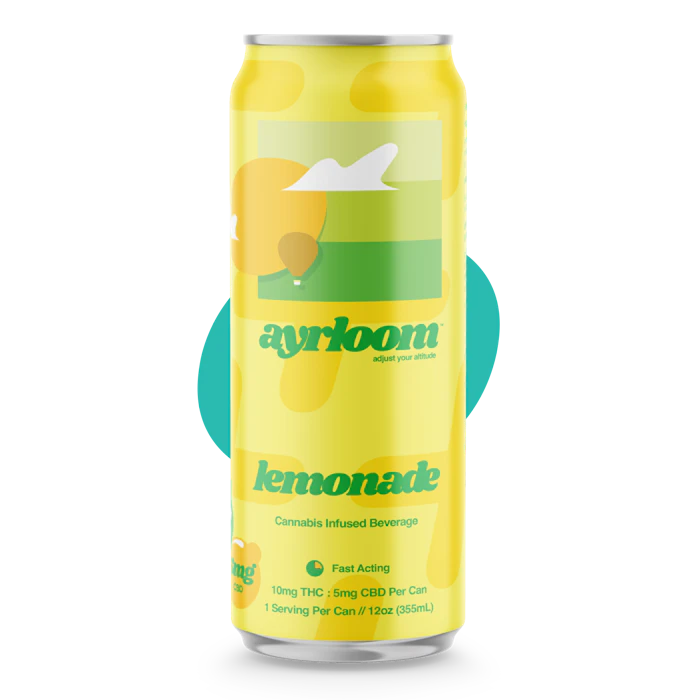 ayrloom - Ayrloom | Lemonade | Carbonated Beverage | 10mg | 12 fl oz Main Image