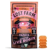 Lost Farm-Tropical Lemonade-Solventless Live Rosin-200mg