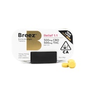 Breez Extra Strength 1:1 Relief Tablets 1000mg