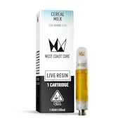 West Coast Cure Cereal Milk Live Resin Cartridge 1.0g