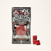 Cherry Lime - (Live Rosin Infused) Fruit Chews - 100mg (I) - Lost Farms