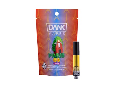 DANK - Dank - Paris OG - 1g Vape Cartridge