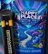 Happy Place - 2g AIO Vape - Blueberry Bomb