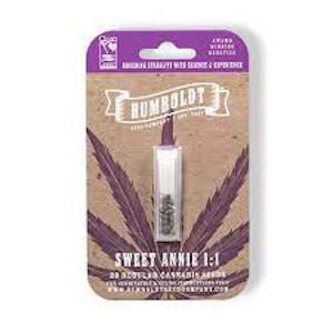 Humboldt Seed Company - Sweet Annie 1:1 THC:CBD - 20pk - Regular Seeds - Humboldt Seed Company