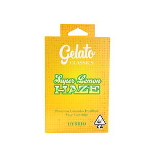 GELATO - Super Lemon Haze 1g Classics Cart - Gelato