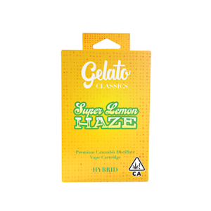 Gelato - Super Lemon Haze 1g Classics Cart - Gelato