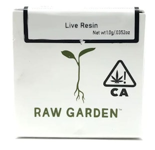 Raw Garden - Banana Cream OG 1g LR - Raw Garden