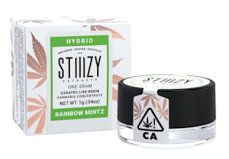STIIIZY: Rainbow Mintz Curated Live Resin 1g (H)