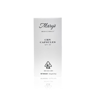 MARY'S MEDICINALS - MARY'S MEDICINALS - Capsule - CBN Capsule - 30-Count - 300MG
