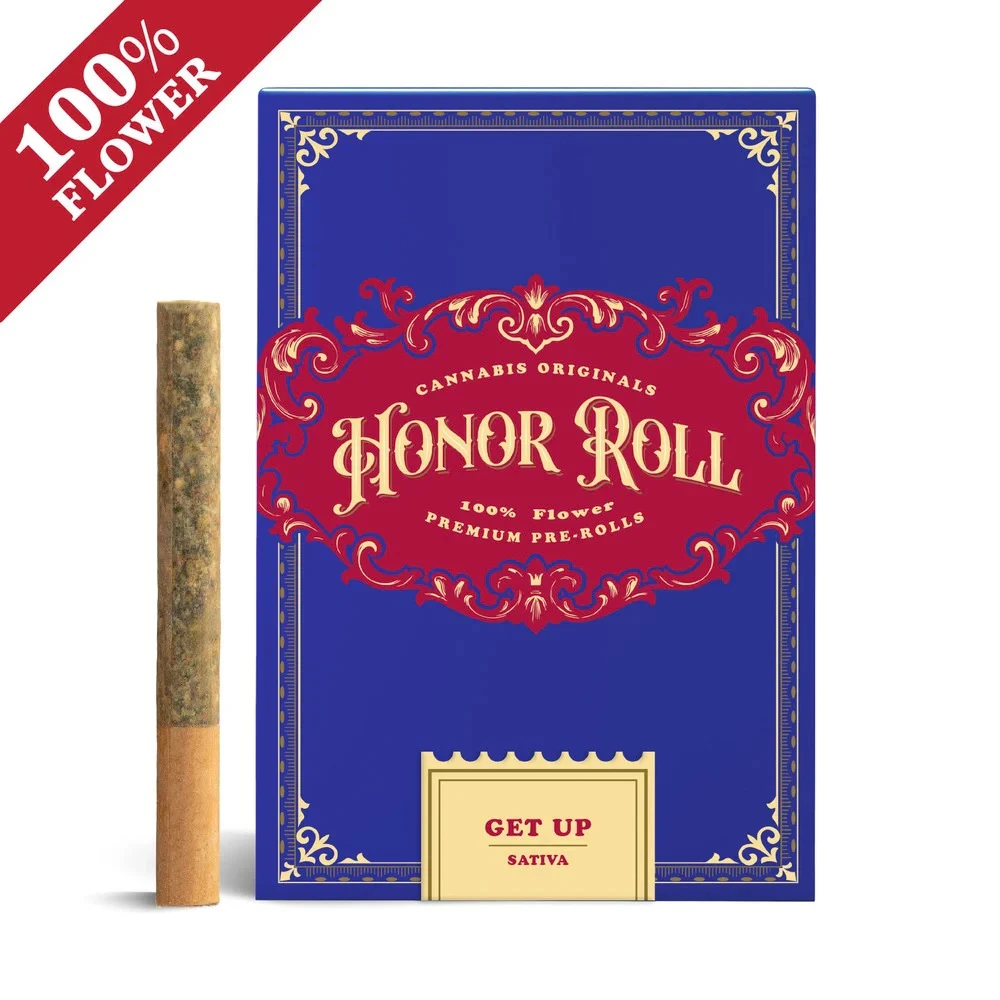 HONOR ROLL - Honor Roll | 6pk Prerolls  | Get Up - Go Time | 3.5g Main Image