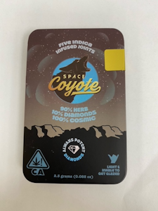 Space Coyote - Scoops Herb 2.5g THCa Diamond Infused Pre-rolls 5pk - Space Coyote