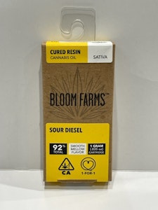BLOOM FARMS - Bloom Farms Sour Diesel CR Cart 1g