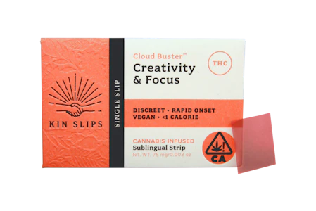 Kin Slip - Cloud Buster Sublingual Strip (Single) - 10mg - Kin Slip