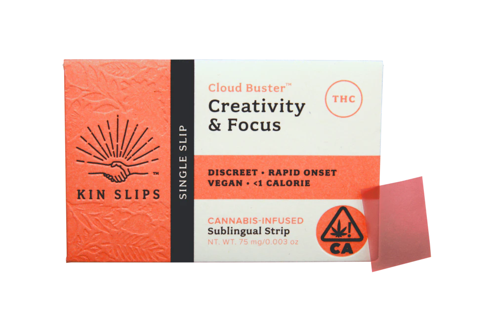 Kin Slip - Cloud Buster Sublingual Strip (Single) - 10mg - Kin Slip Main Image